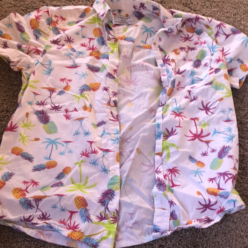 Tropical Button Up